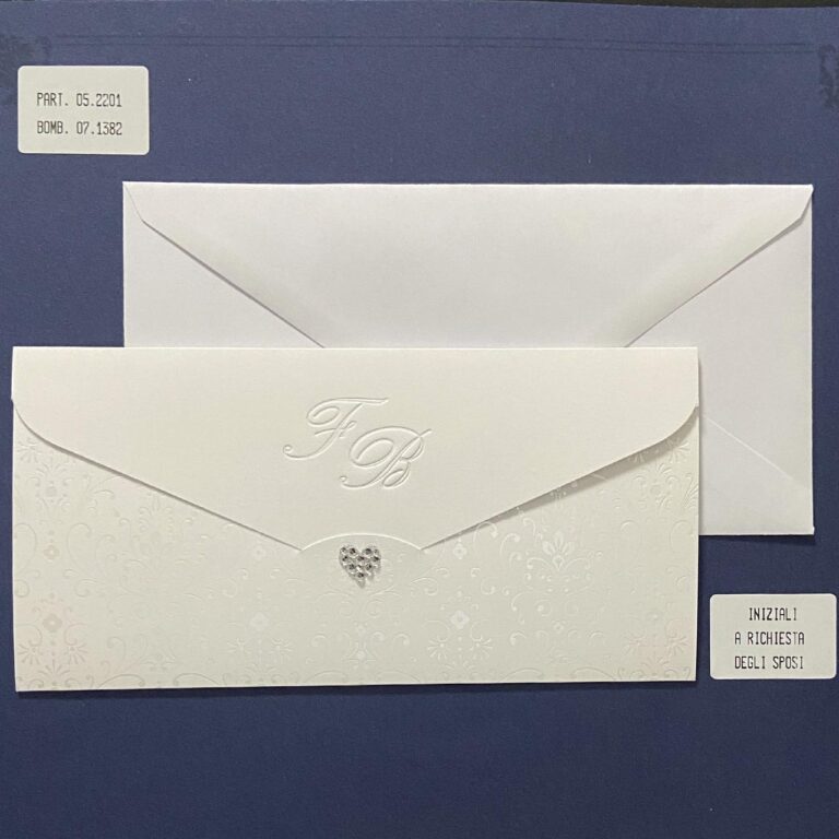 Partecipazione con cuore di brillantini: chiusa