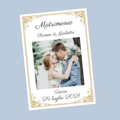 Photobooth template romantico per matrimonio